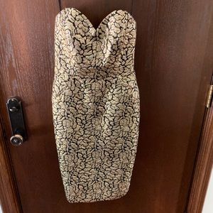 Gold Saks Fifth Ave Dress